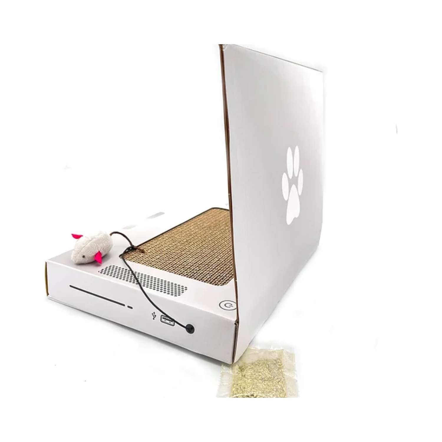 Kat Laptop-Stijl Krabplank van karton